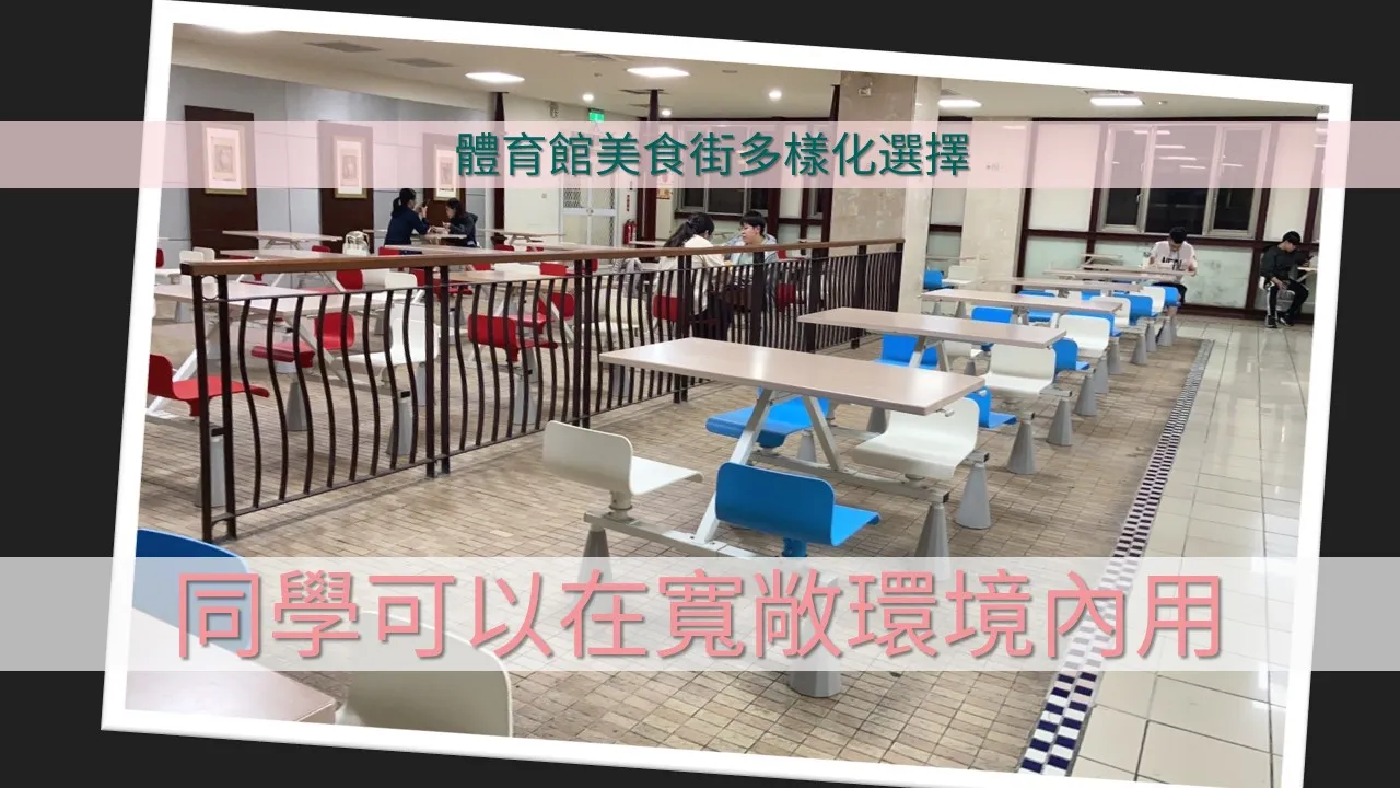 在體育館美食街